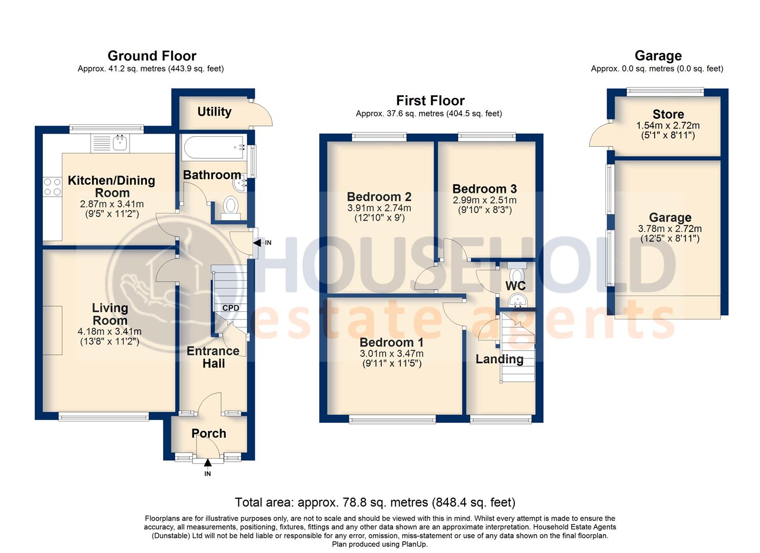 Property details for Evelyn Road, Dunstable, Bedfordshire £365,000 Vebra